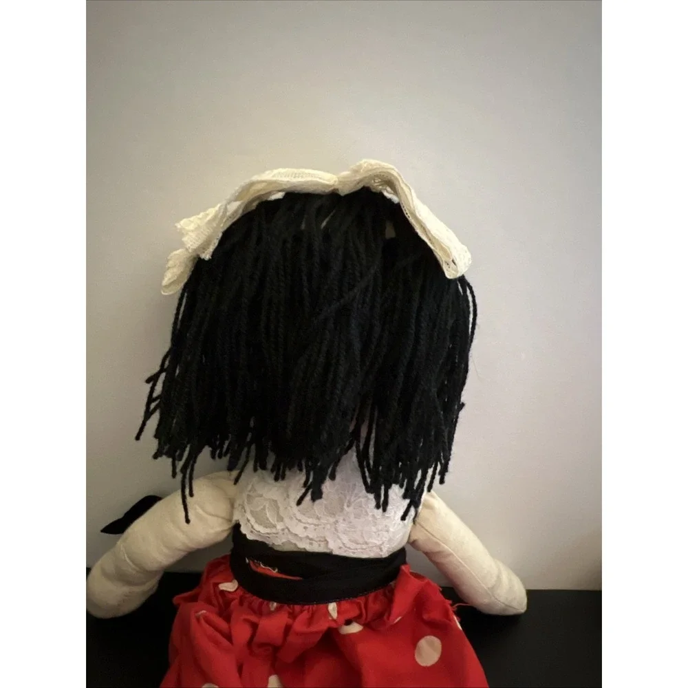 Vintage Georgia Charuhas Rag‎ Doll Mexican Artist Heart Cheeks Sweethearts 16